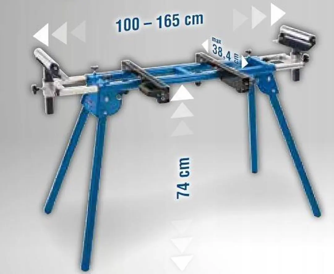 Scheppach UMF1600 Universeel Onderstel 1000-1650mm - 150 kg