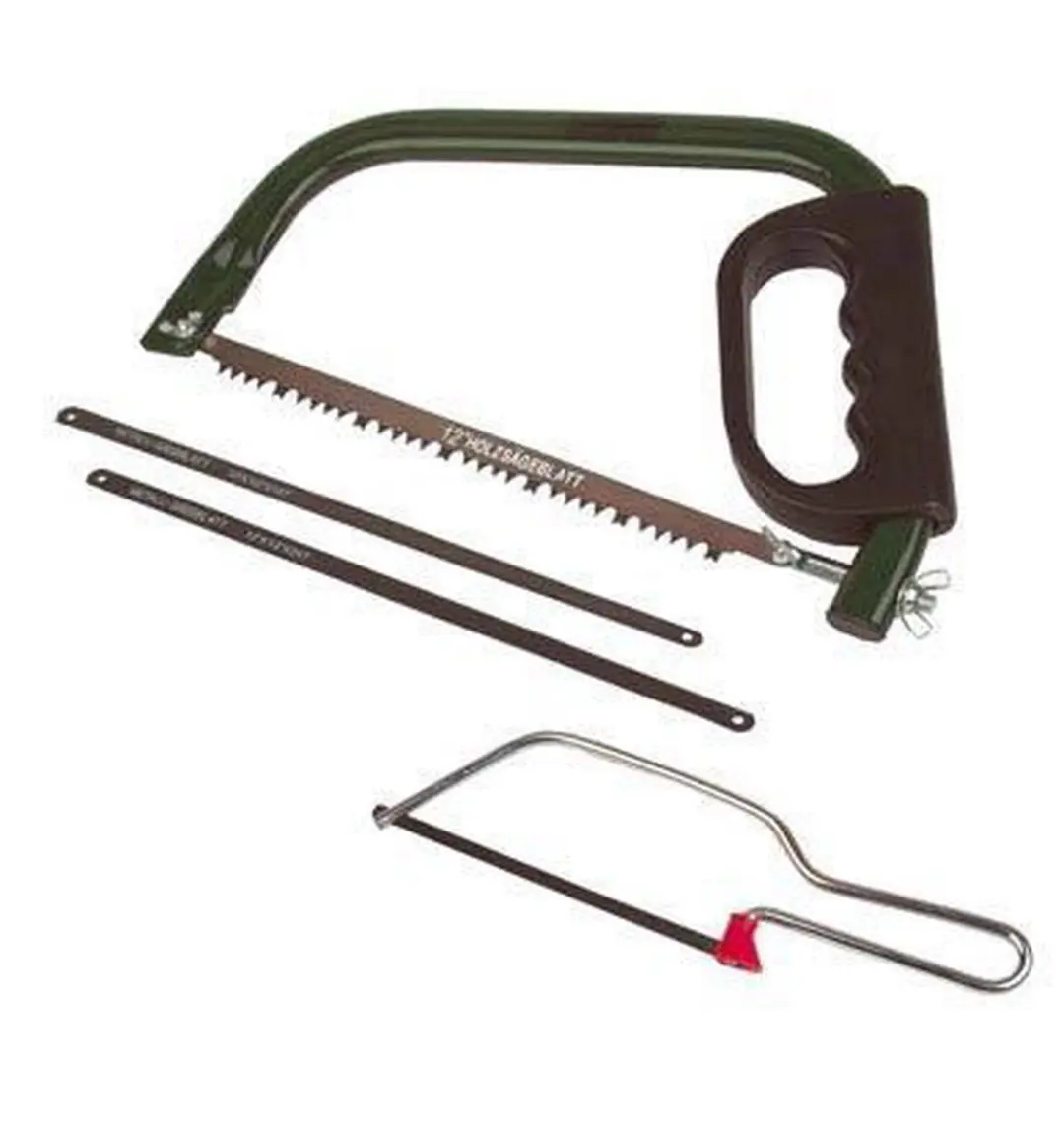 Brüder Mannesmann 30132 Beugelzaag Set - Hout/Metalen bladen
