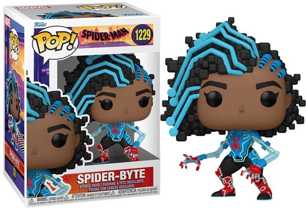 Funko Marvel POP! Spider-Byte Spider-Verse - 9cm - Multicolours