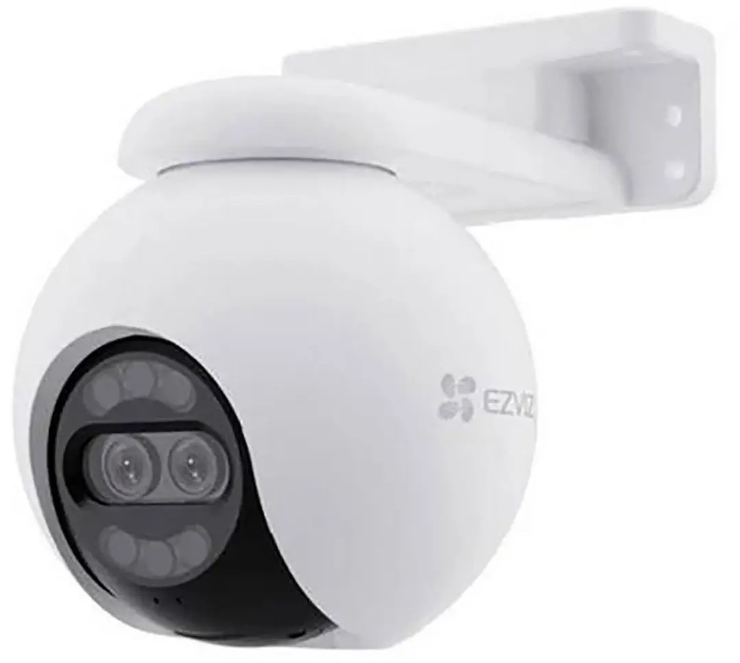 EZVIZ H80x Dual 4K Beveiligingscamera - 360° Pan & Tilt - Wit