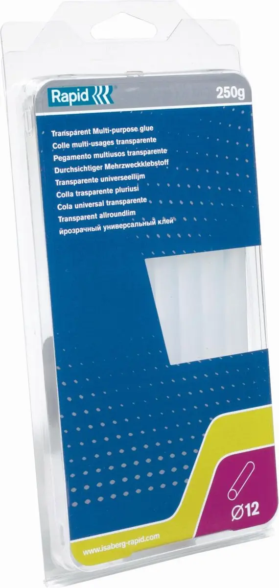 Rapid Universeel Lijmpatronen Ø12 - 250ml - 14 Stuks