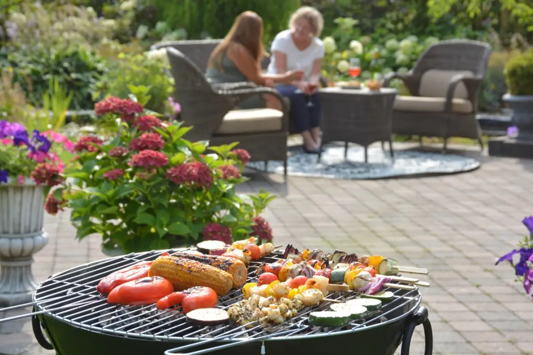 Esschert BBQ Rooster Ø59.5cm - Grijs