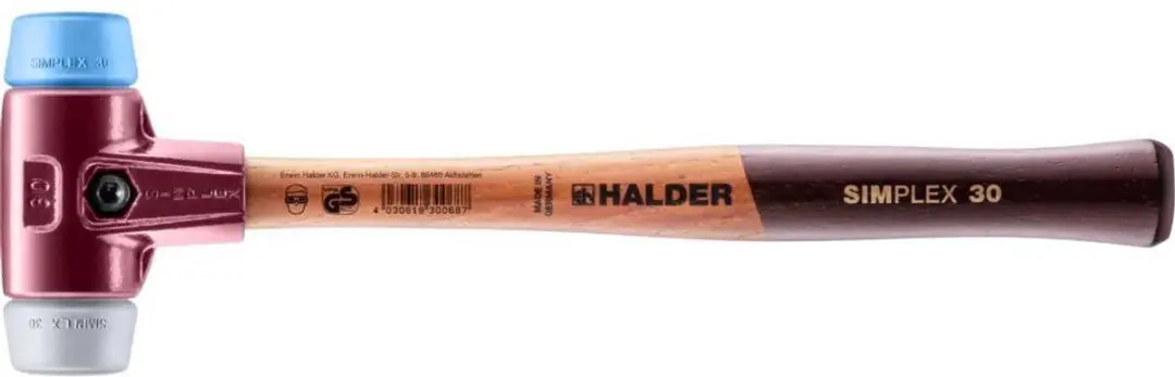 Halder Simplex 3013 Hamer - 295x90x30mm