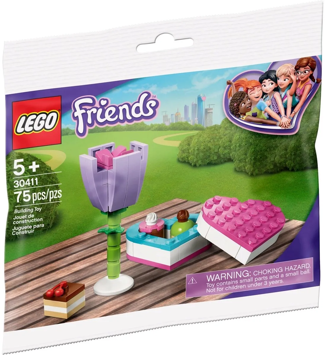 LEGO Friends 30411 Snoepdoos en Bloem - Divers