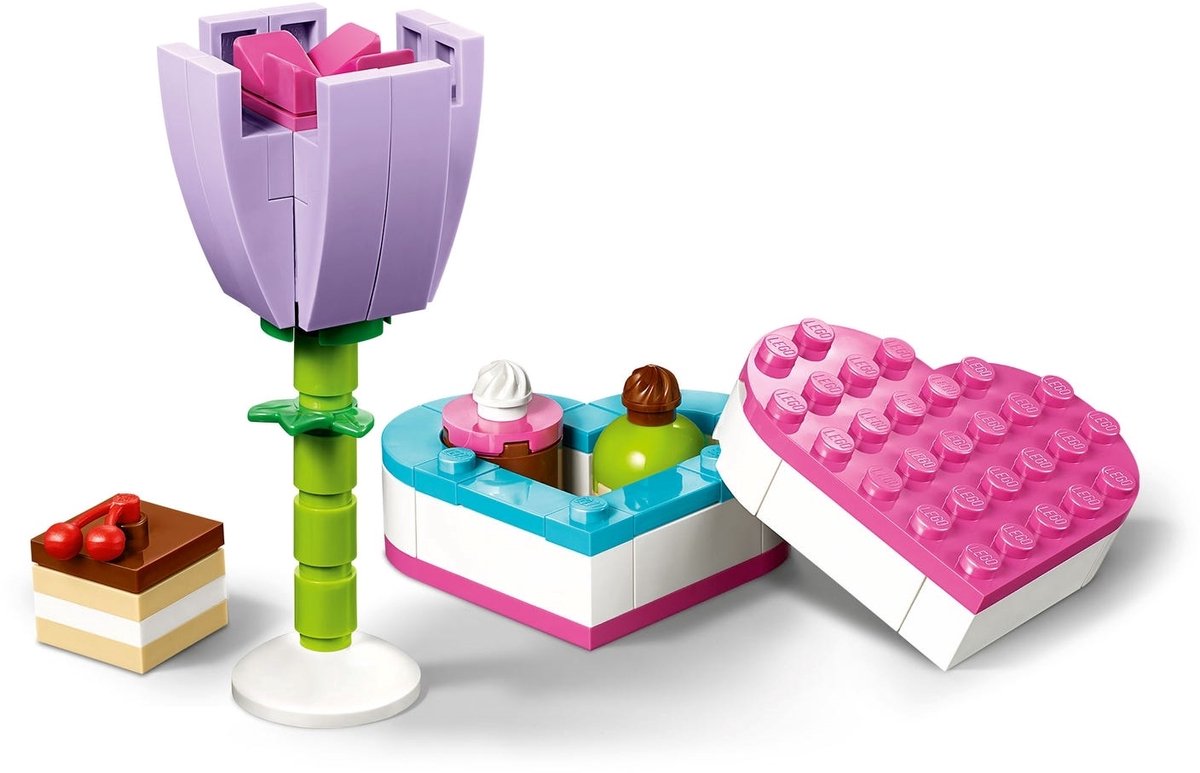 LEGO Friends 30411 Snoepdoos en Bloem (Polybag)