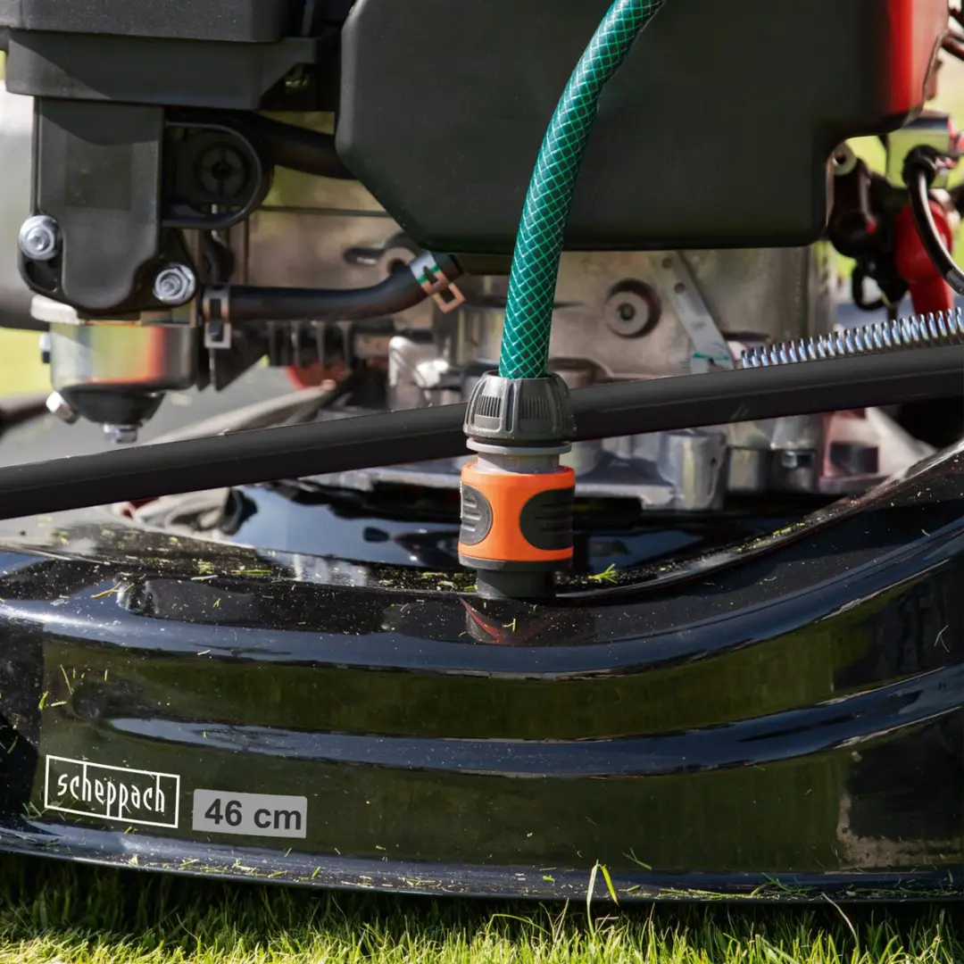 Scheppach MS150-46E Benzine Grasmaaier 46cm - 55L Opvangbak