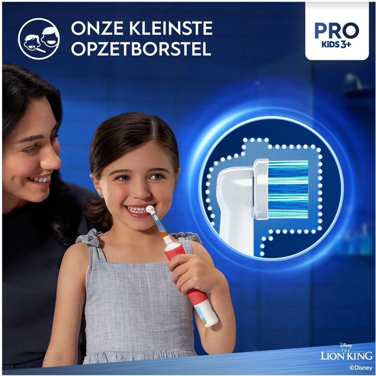 Oral-B Pro Kids Opzetborstels 4 Stuks - Disney The Lion King - Meerkleurig - afbeelding 6 van 6