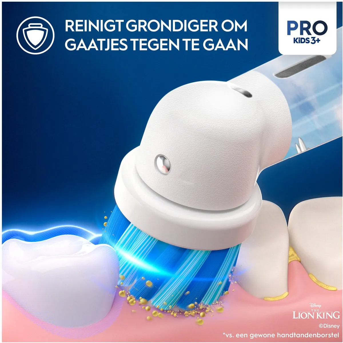 Oral-B Pro Kids Opzetborstels 4 Stuks - Disney The Lion King - Meerkleurig