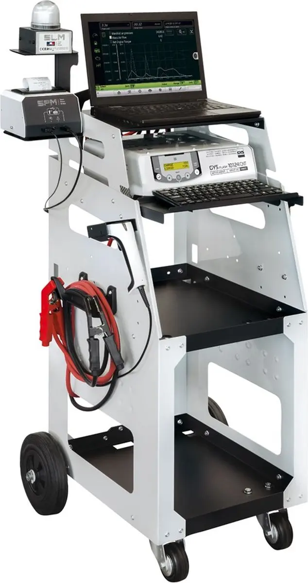 Gys Gysflash XL Trolley - Wit/Zwart