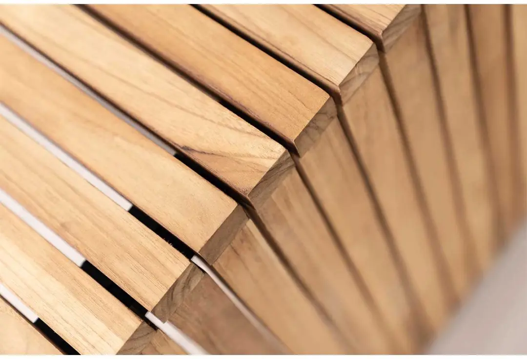 Cosi Fires Cosibridge 140 Vuurtafel - Teak