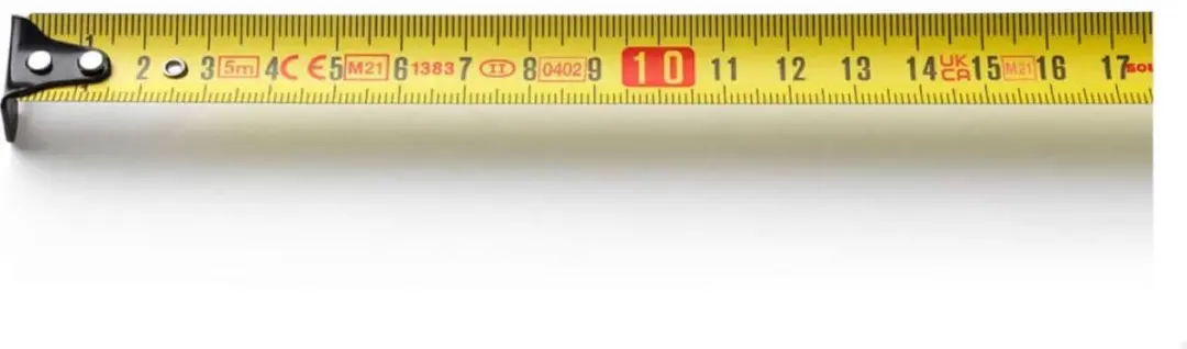 Sola Popular PP5 Rolmaat 5m x 19mm - 50024801 - Rood/Zwart/Geel
