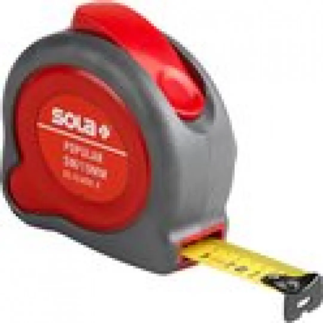 Sola Popular PP5 Rolmaat 5m x 19mm - 50024801 - Rood/Zwart/Geel