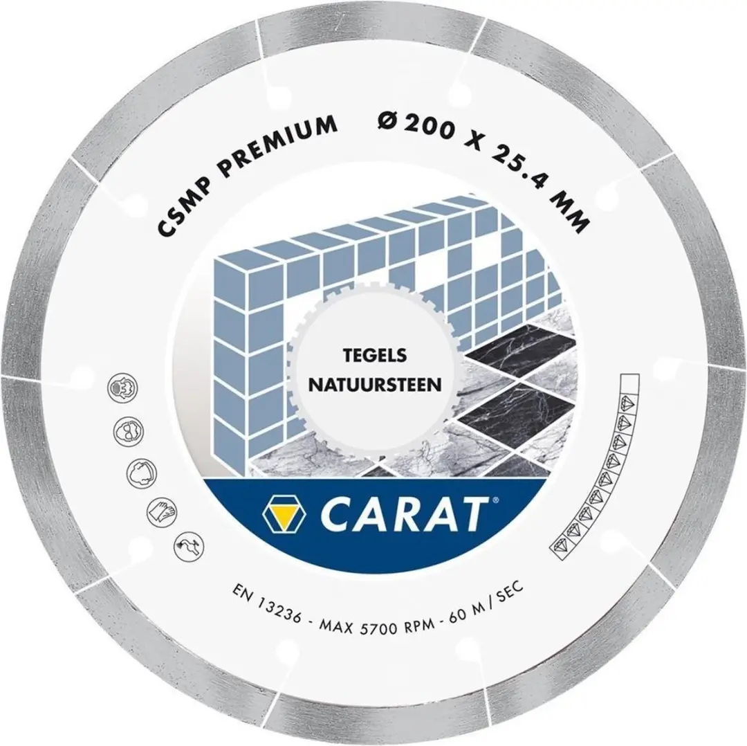 Carat Diamantzaag CSMP-PR 125x22