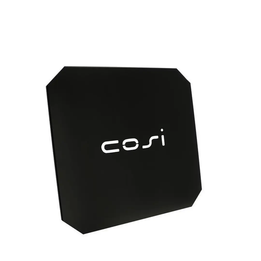 Cosi Fires Cosi Coverplate Glas - Zwart
