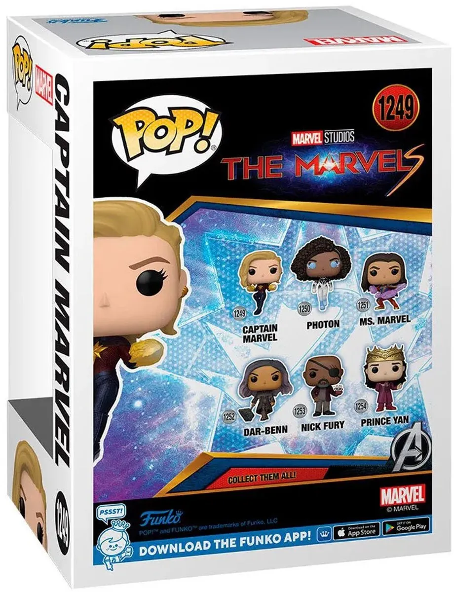 Funko Pop Marvel Captain Marvel #1249 - Multi