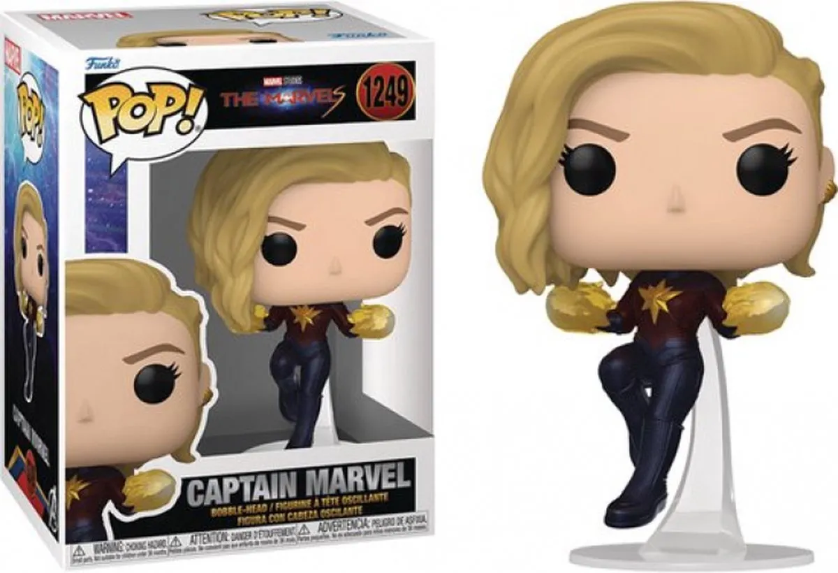 Funko Pop Marvel Captain Marvel #1249 - Multi