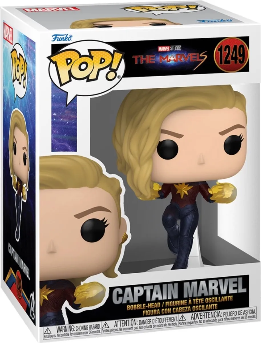Funko Pop Marvel Captain Marvel #1249 - Multi