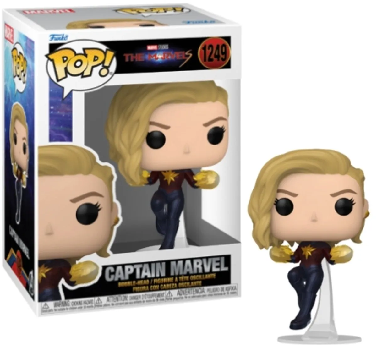 Funko Pop Marvel Captain Marvel #1249 - Multi - afbeelding 6 van 6