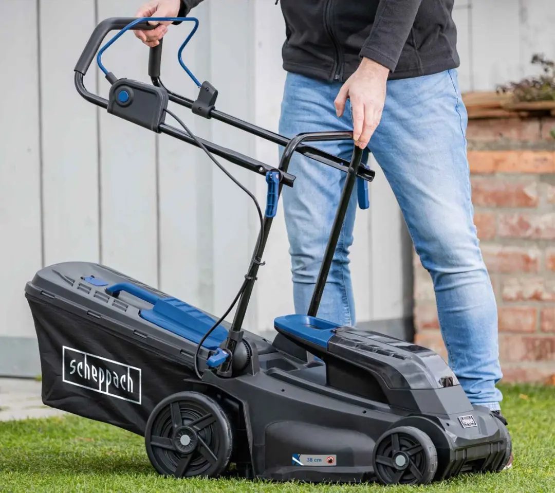 Scheppach BC-MP380-X Accu Grasmaaier 2x20V - 38cm - 6 standen