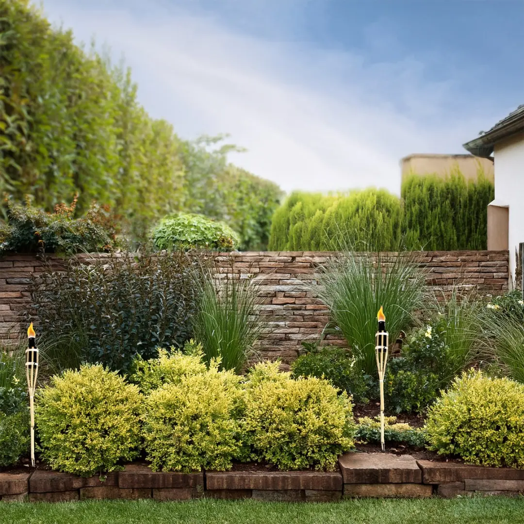 Esschert Design Tuinfakkels Bamboe 60cm - 6 Stuks