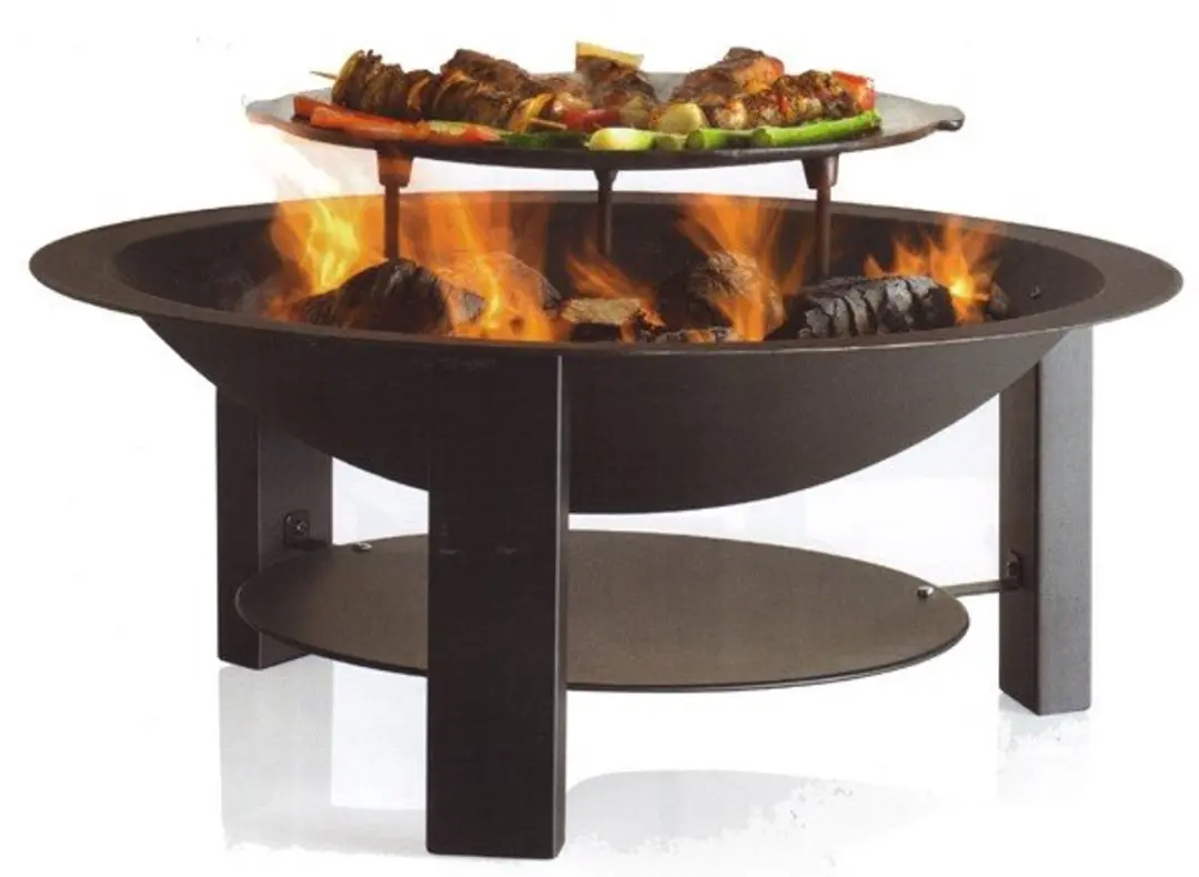 Barbecook Modern 75 Vuurschaal - Smeedijzer 75x32cm - Zwart