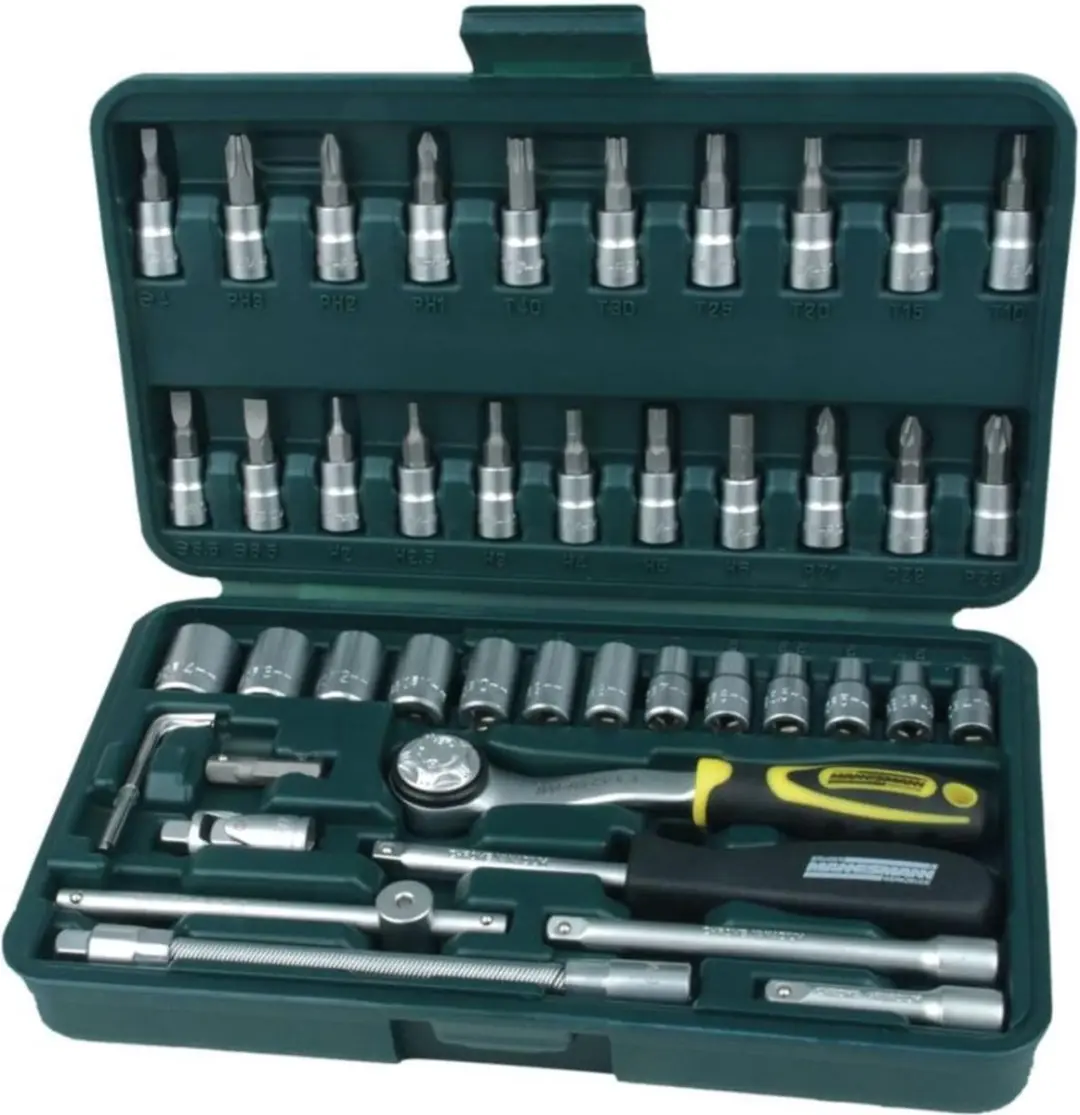 Brüder Mannesmann M2040-SL Doppendoos 46-delig
