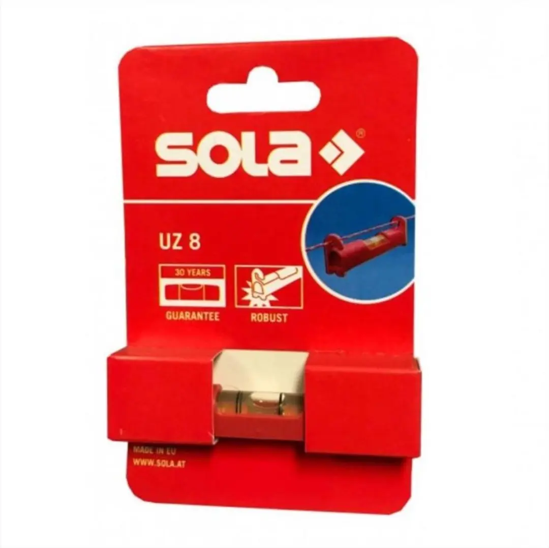 Sola UZ 8 Lijnwaterpas 8cm - Rood