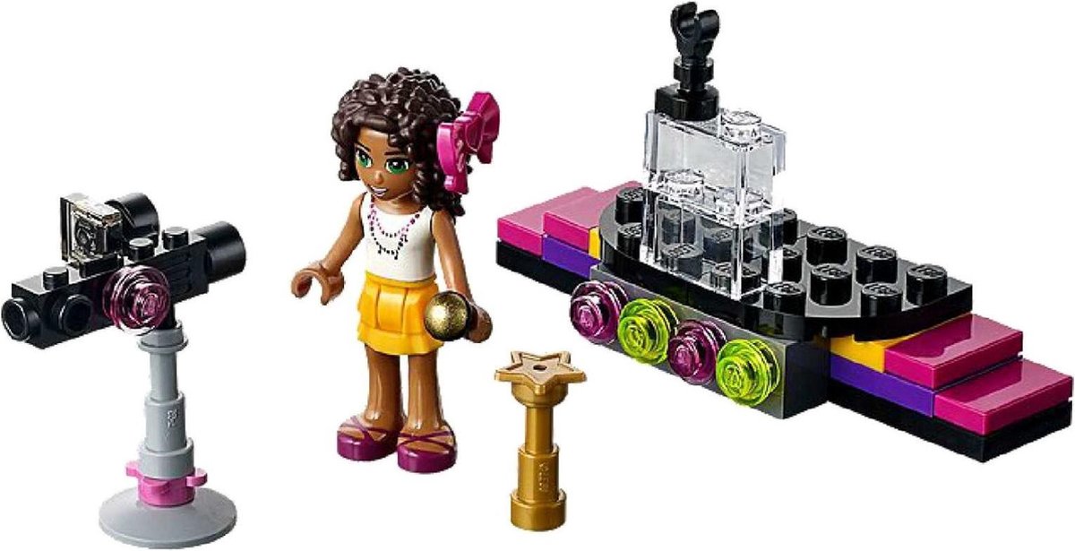 LEGO Friends 30205 Popster rode loper (polybag)