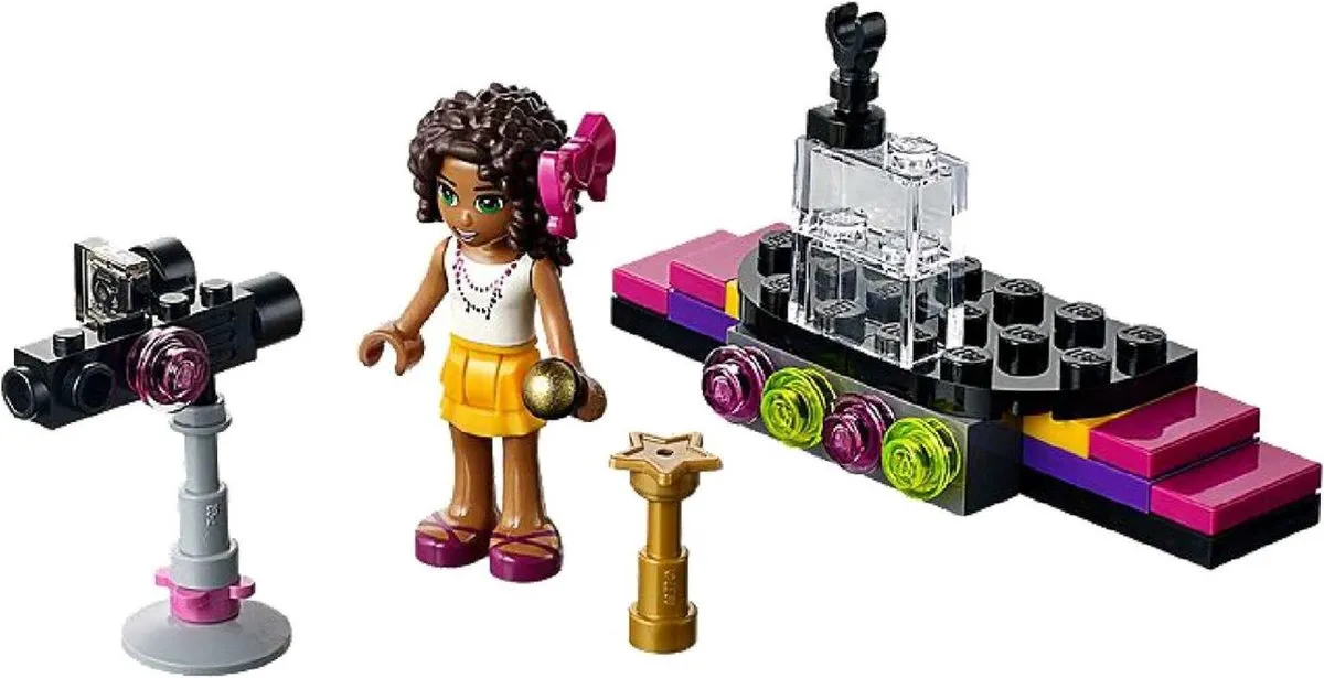 LEGO Friends Popster Rode Loper 30205 - 28 Stukken - afbeelding 2 van 2