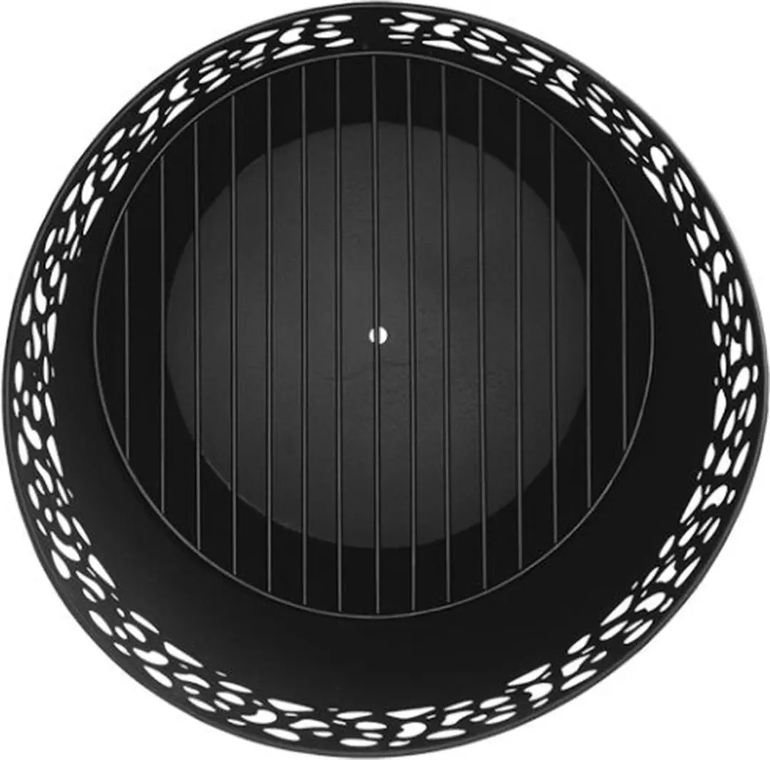 Esschert Design Vuuremmer - Laser Cut - Zwart