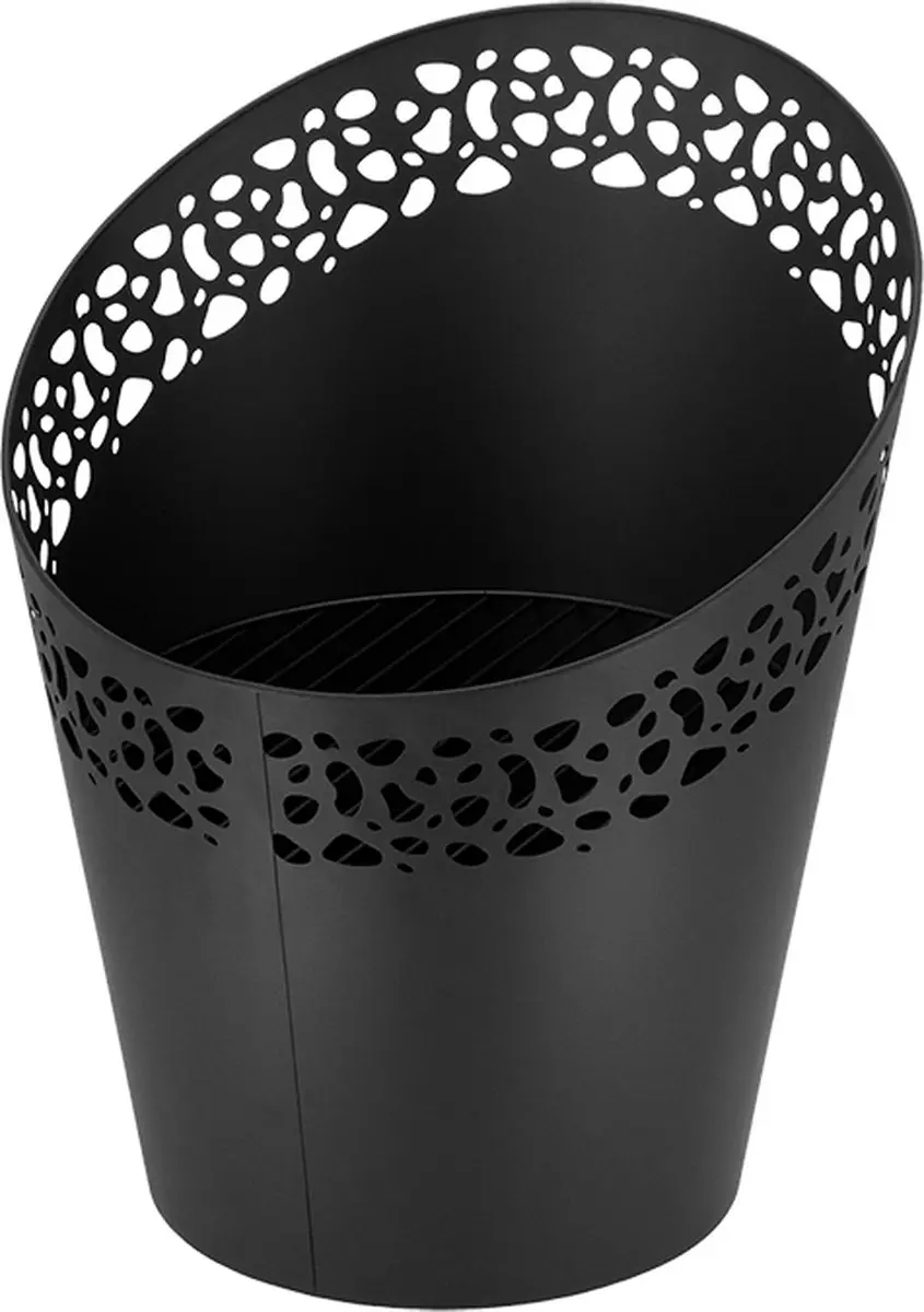 Esschert Design Vuuremmer - Laser Cut - Zwart