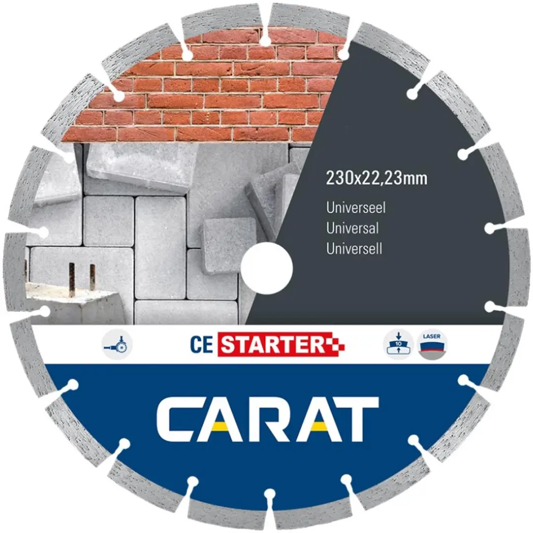 Carat Diamantzaag Universeel Ø230mm