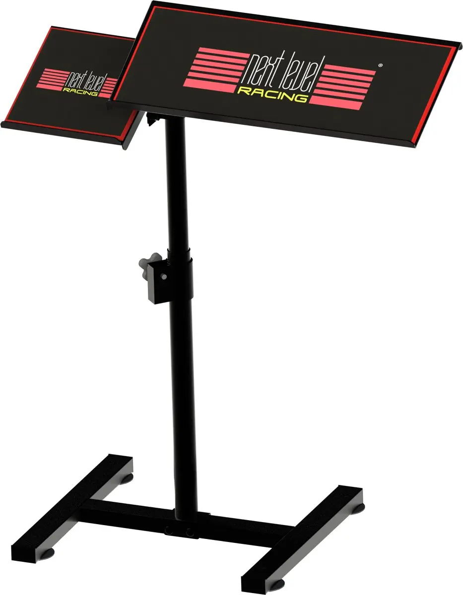 Next Level Racing NLR-A012 Toetsenbord- en Muismattenstandaard - Zwart/Rood