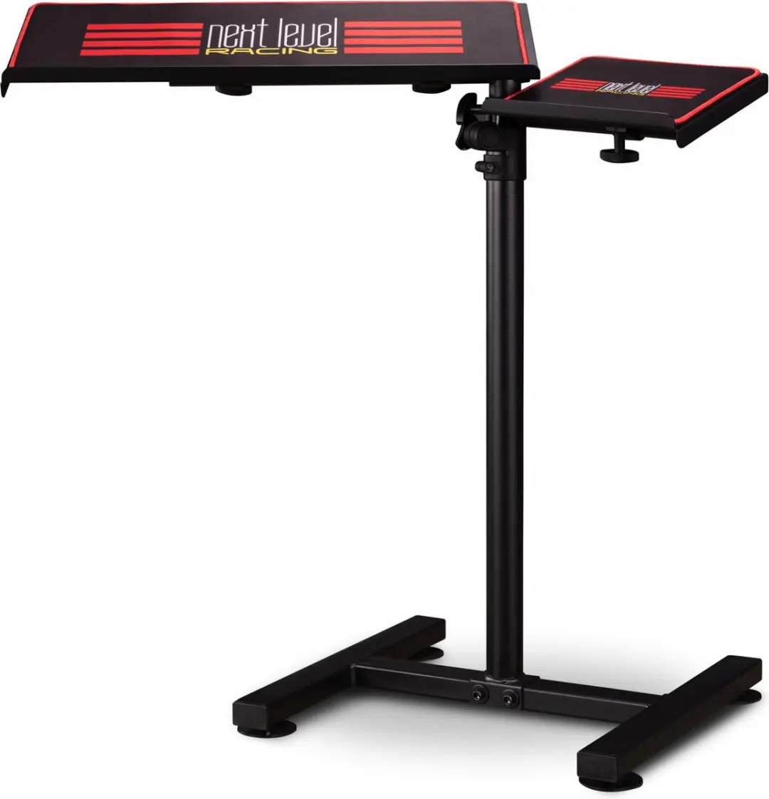 Next Level Racing NLR-A012 Toetsenbord- en Muismattenstandaard - Zwart/Rood
