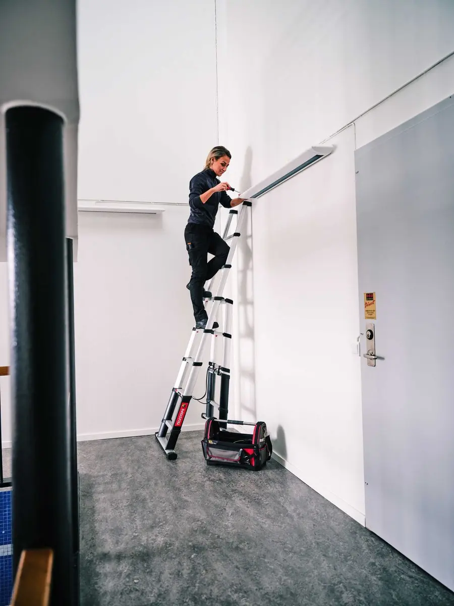 Telesteps Combi Line 3,0m Ladder - 9 Treden