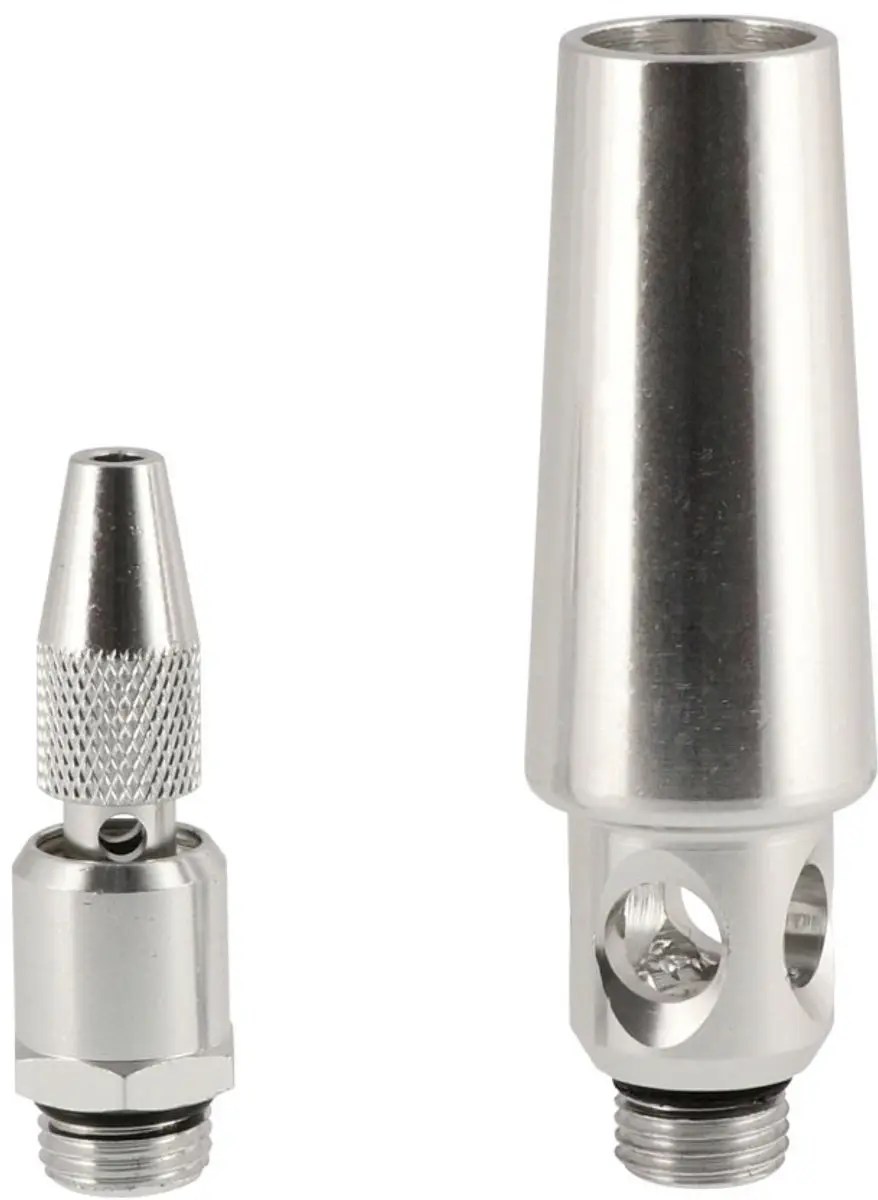 Airpress Blaaspistool Aluminium 120cm - 2 Nozzles - 1/4" Buitendraad