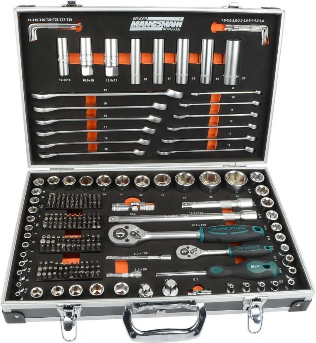 Brüder Mannesmann M98432 Dopsleutelset 232-delig