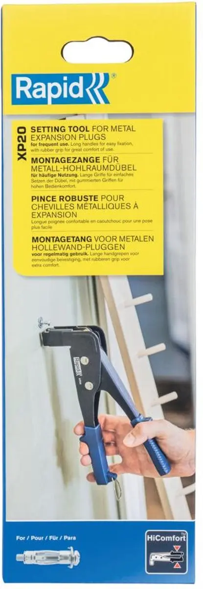 Rapid Hollewandplug Montagetang XP20 - Blauw - afbeelding 5 van 6