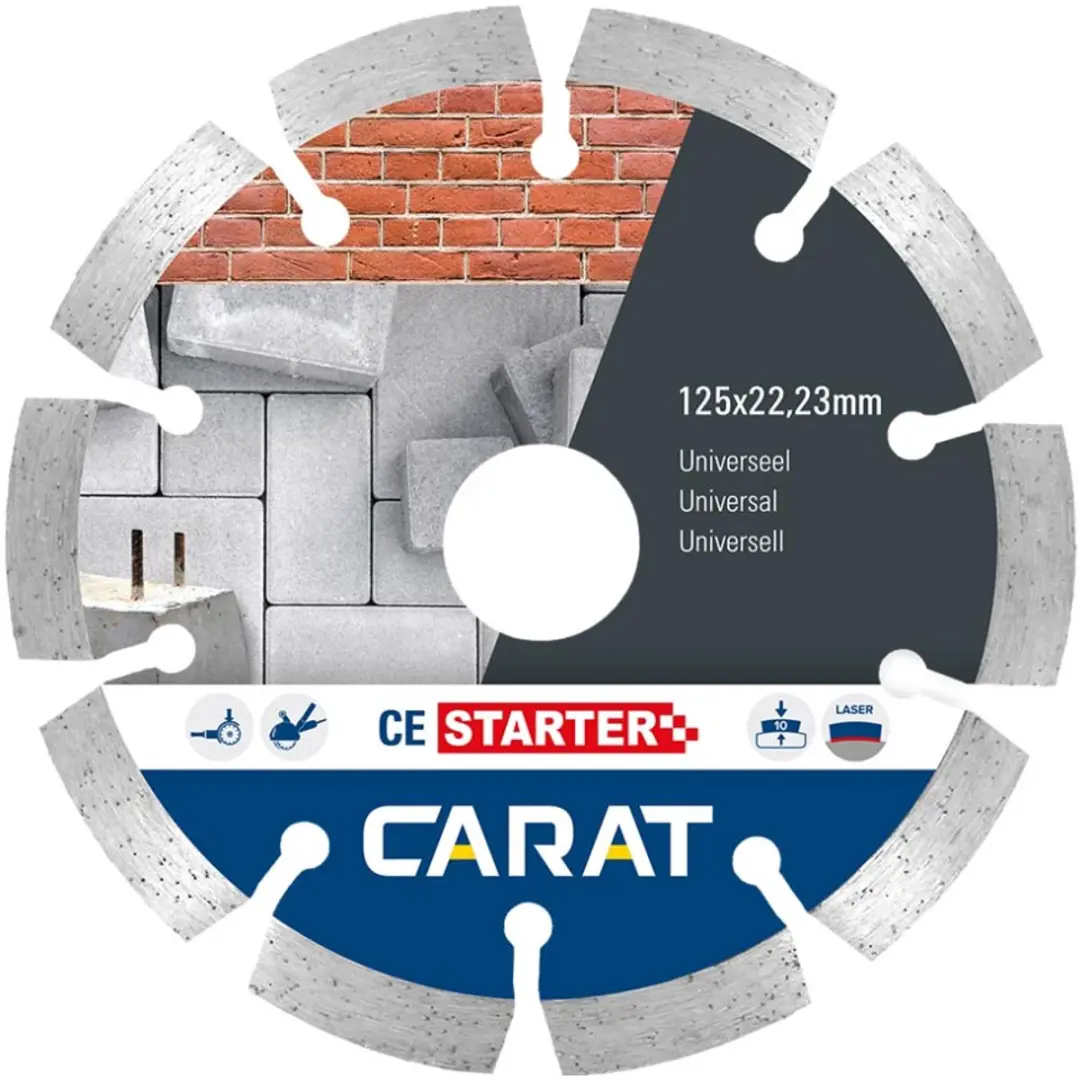 Carat CE STARTER Diamantschijf 125mm