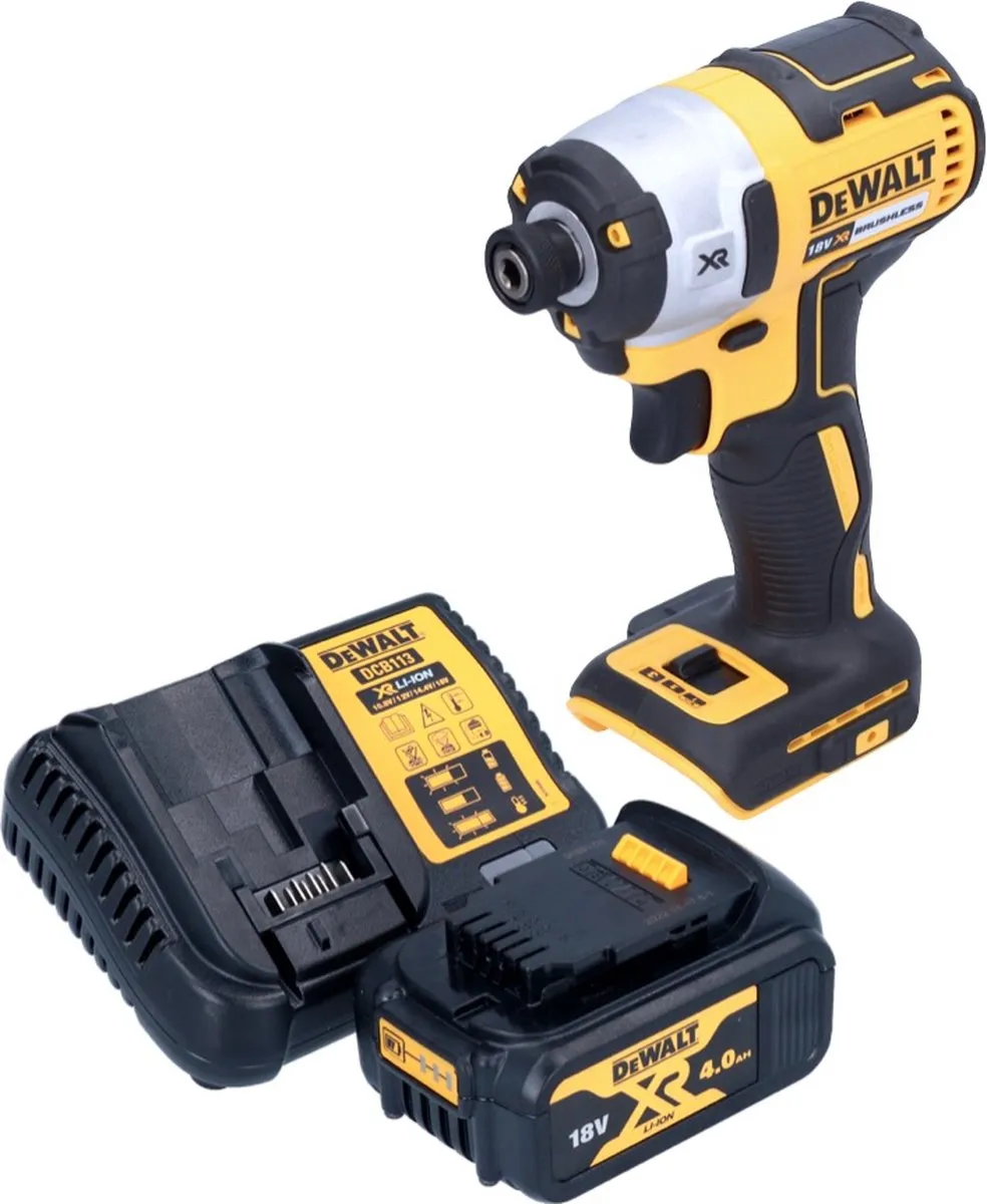 DeWalt DCF 887 M1 Slagmoersleutel 18V - 205Nm - Borstelloos - 4,0Ah
