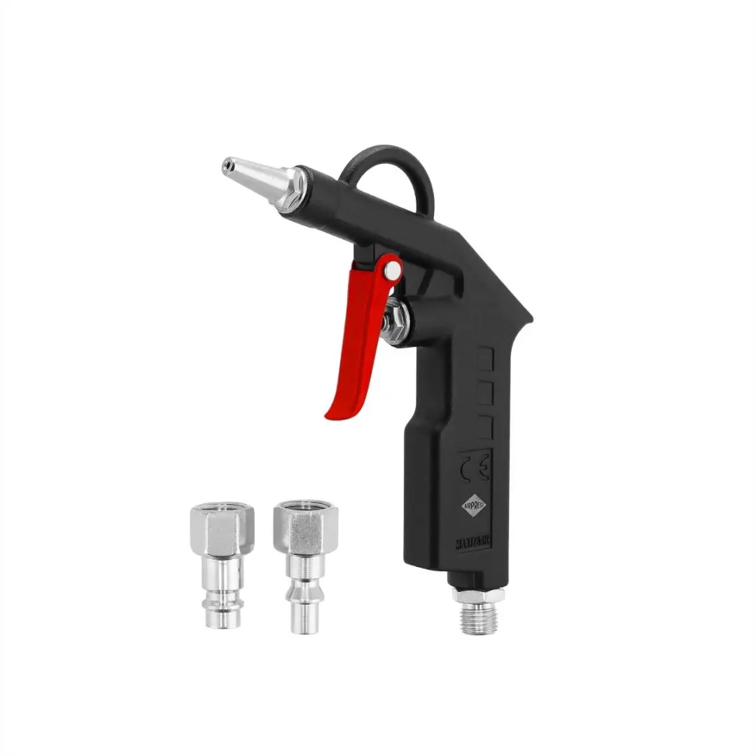 Airpress Blaaspistool 4300001 - 20mm Nozzle - Rood/Zilver/Zwart