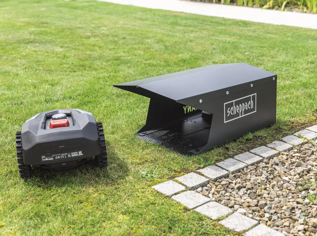 Scheppach Robohome Robotmaaier Garage