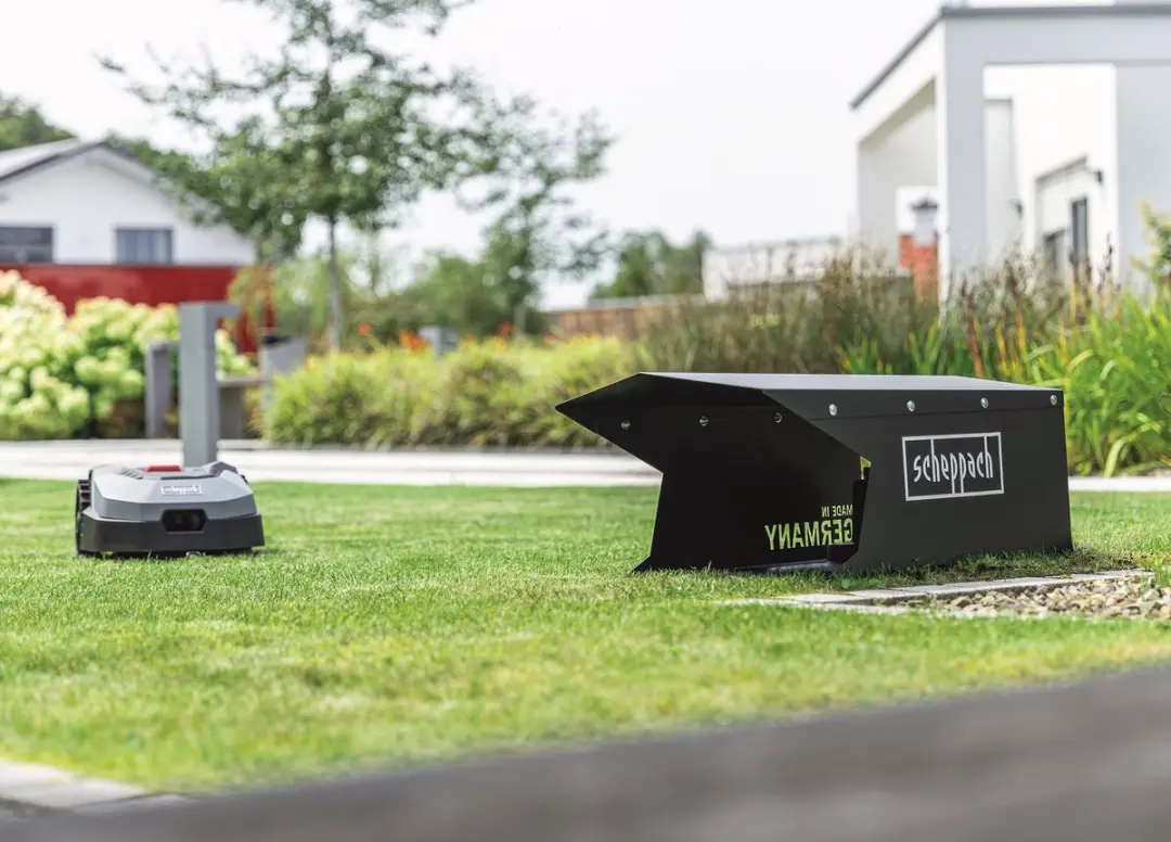 Scheppach Robohome Robotmaaier Garage