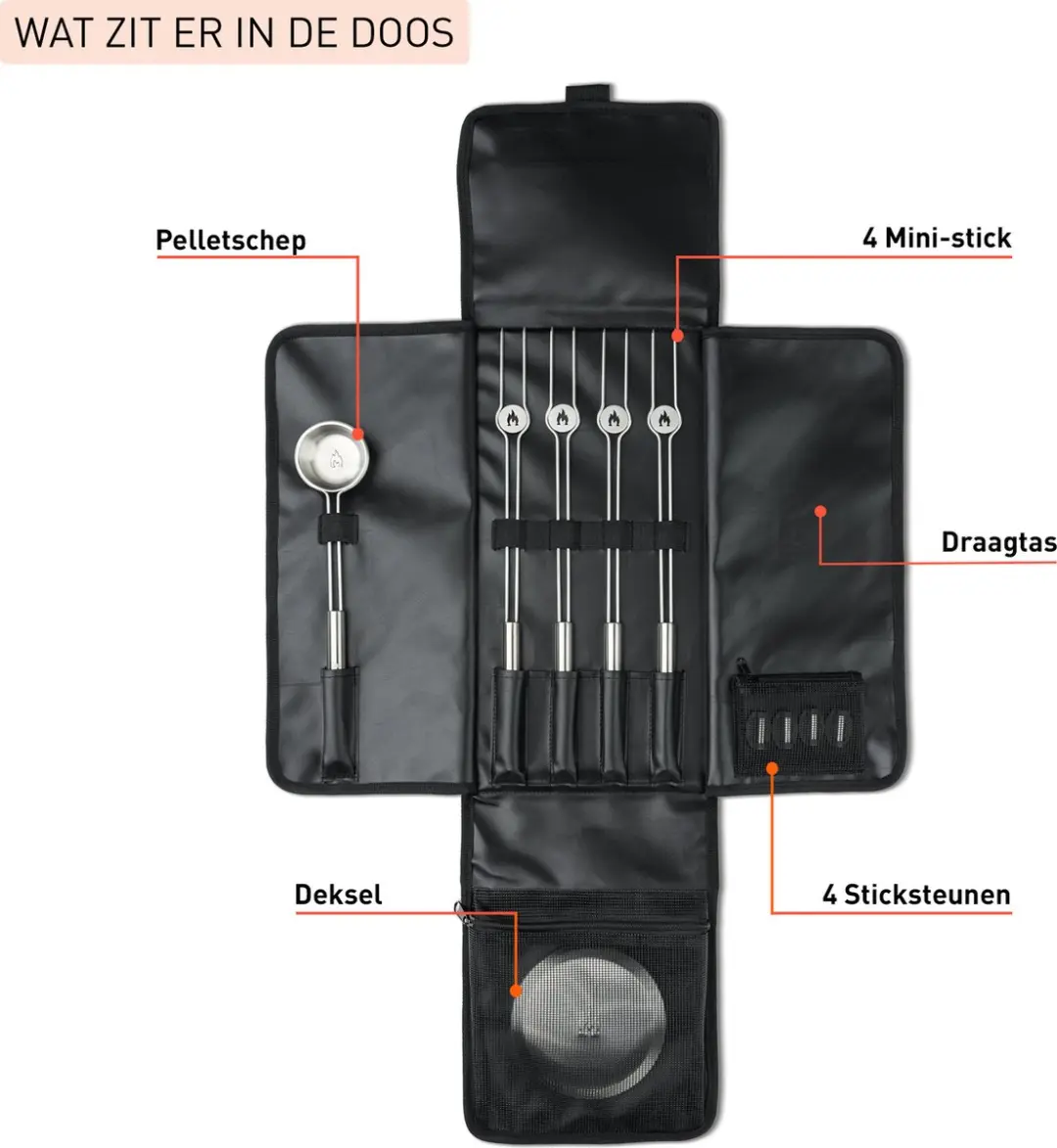 Solo Stove Mesa XL Accessoirepakket - Zwart
