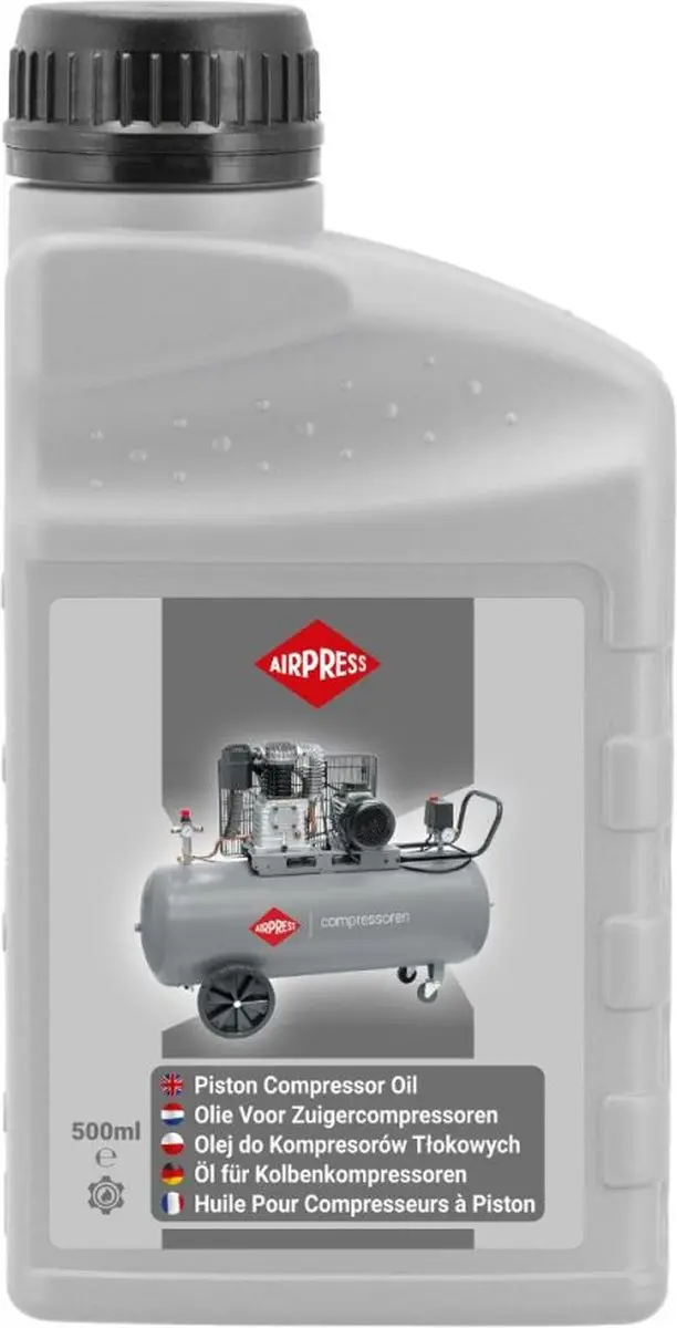 Airpress Olie voor Zuigercompressoren 0,5L