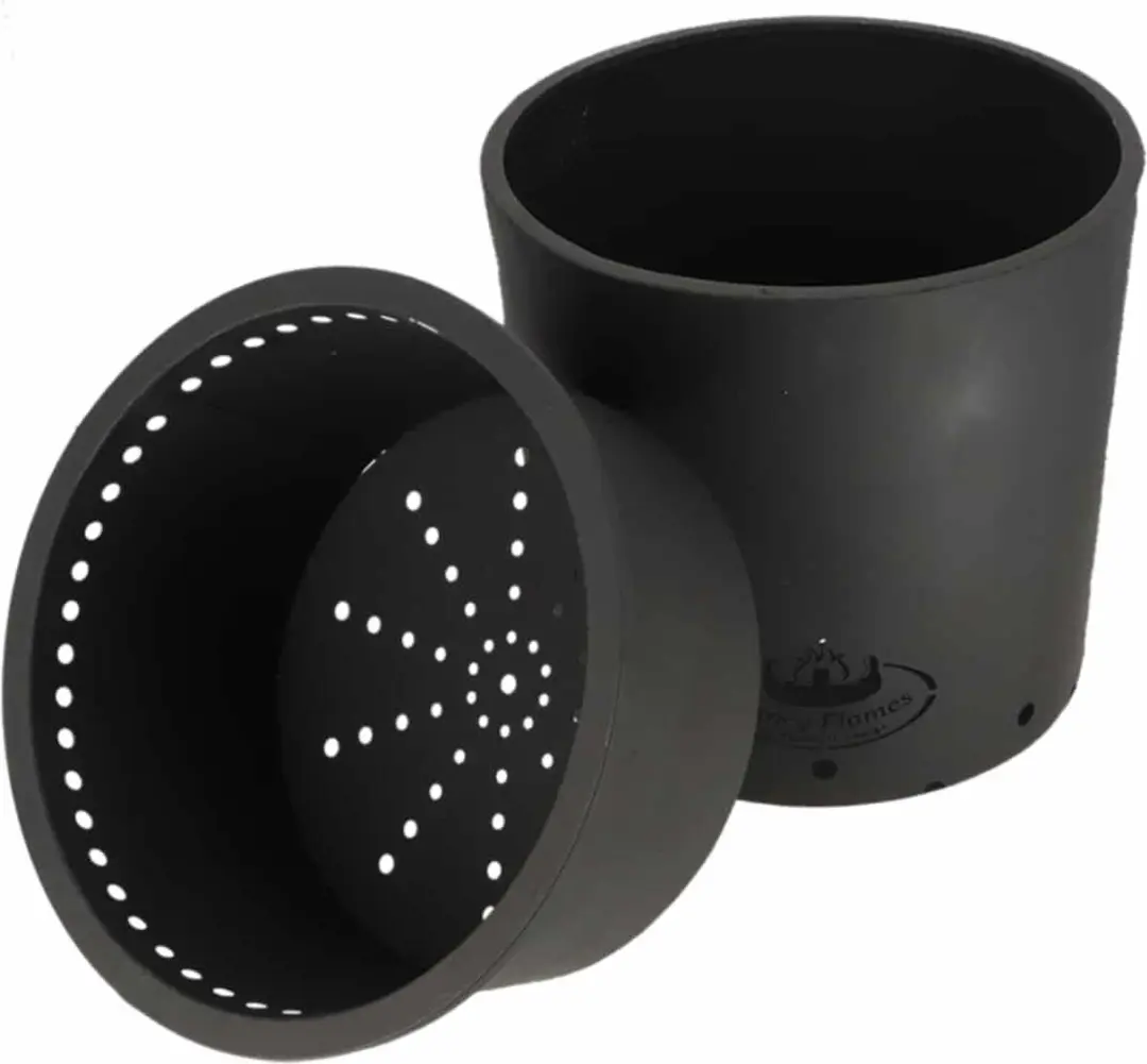 Esschert Design Houtpellet Vuurkorf - Zwart