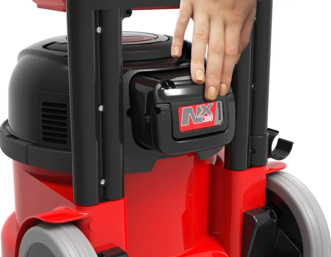 Numatic PBT230-NX Batterij Trolleystofzuiger - Rood