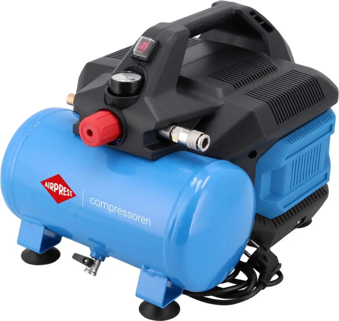 Airpress LMO 6-126 Stille Olievrije Compressor 8 bar