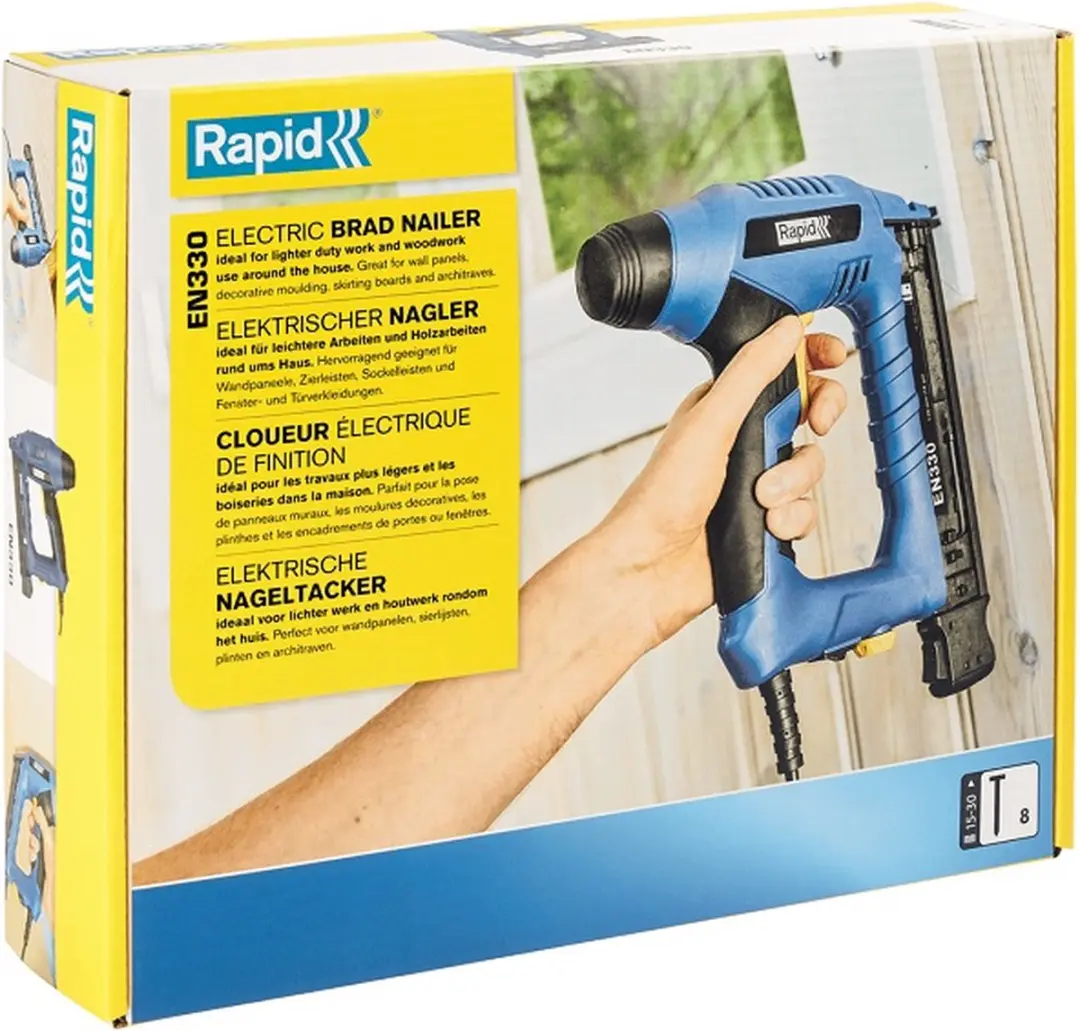 Rapid EN330 Elektrische Brad Nailer - No. 8 15-30mm - afbeelding 6 van 6