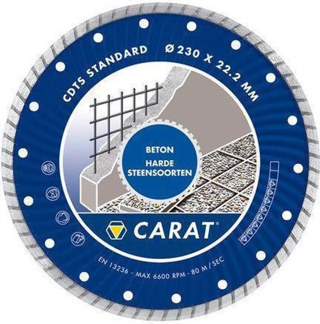 Carat Diamantzaagblad CDTS Standard 115x22.2mm